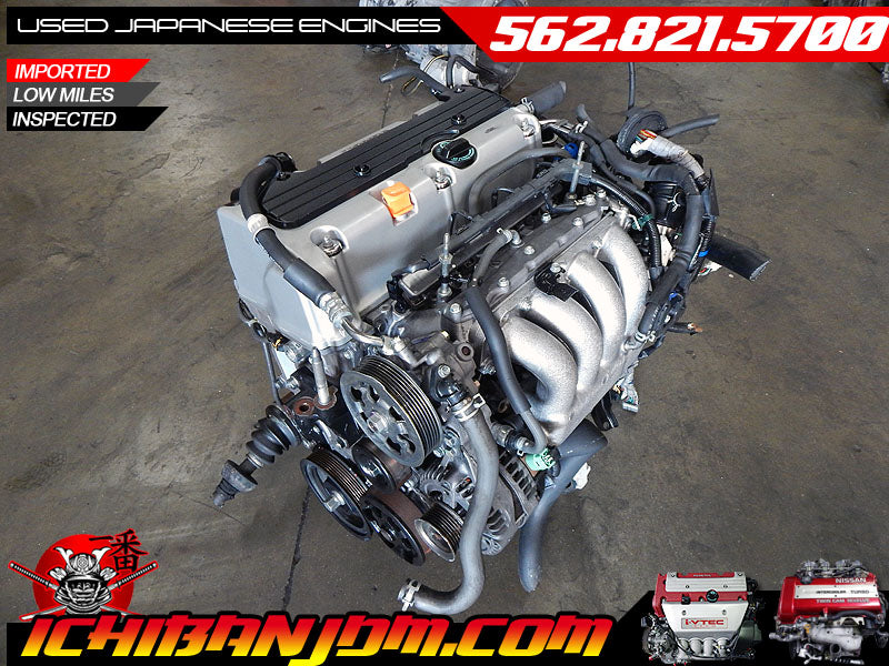 2003-2004-2005-2006-2007 Honda Accord K24A4 2.4L i-Vtec Jdm Engine K24A8 K24A