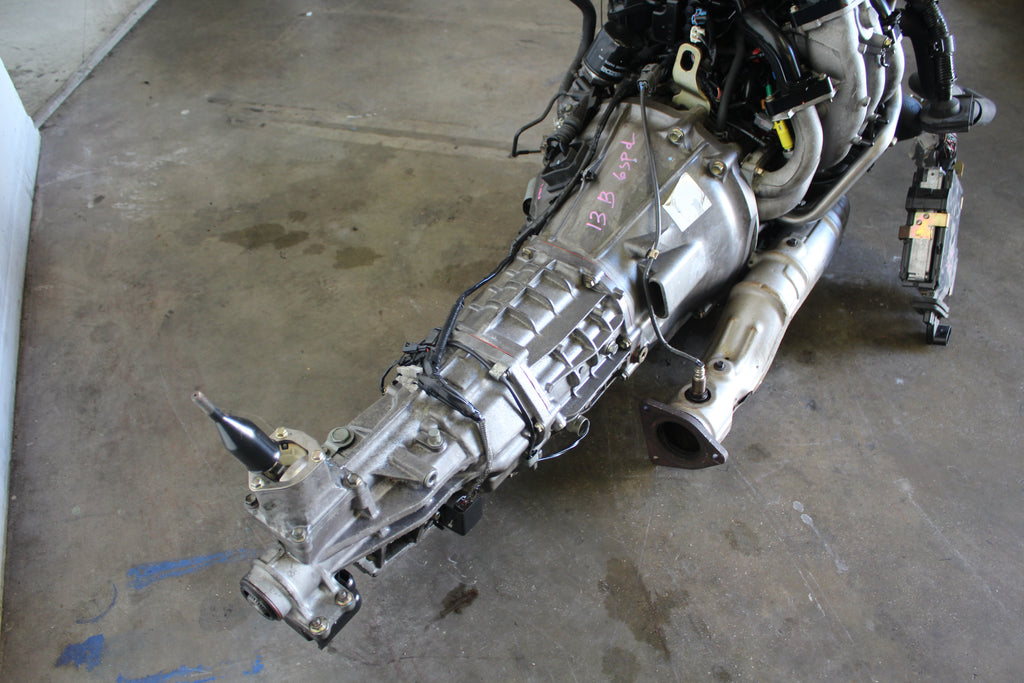 2004-2008 Mazda RX8 1.3L 6-Port Rotary Engine 6-Spd Manual Trans ECU JDM 13b