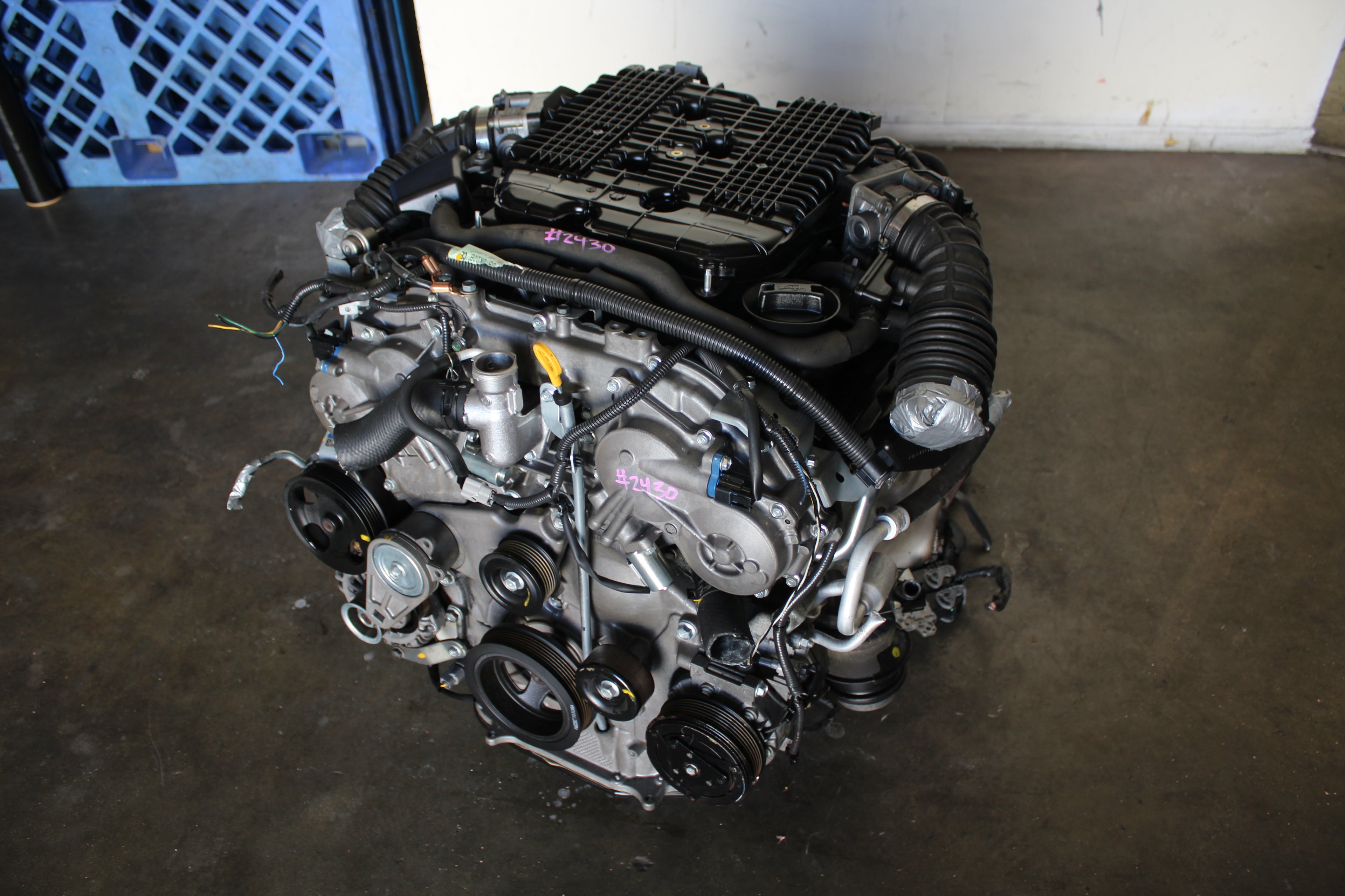 2008-2013 Nissan 370Z Motor JDM Engine VQ37 3.7L V6 G37 M37